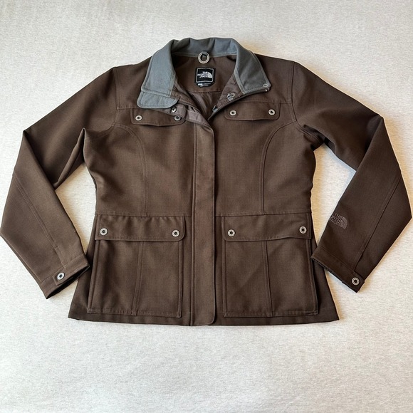 The North Face Jackets & Blazers - The North Face Women's Brown Softshell Utility Jacket Size Large